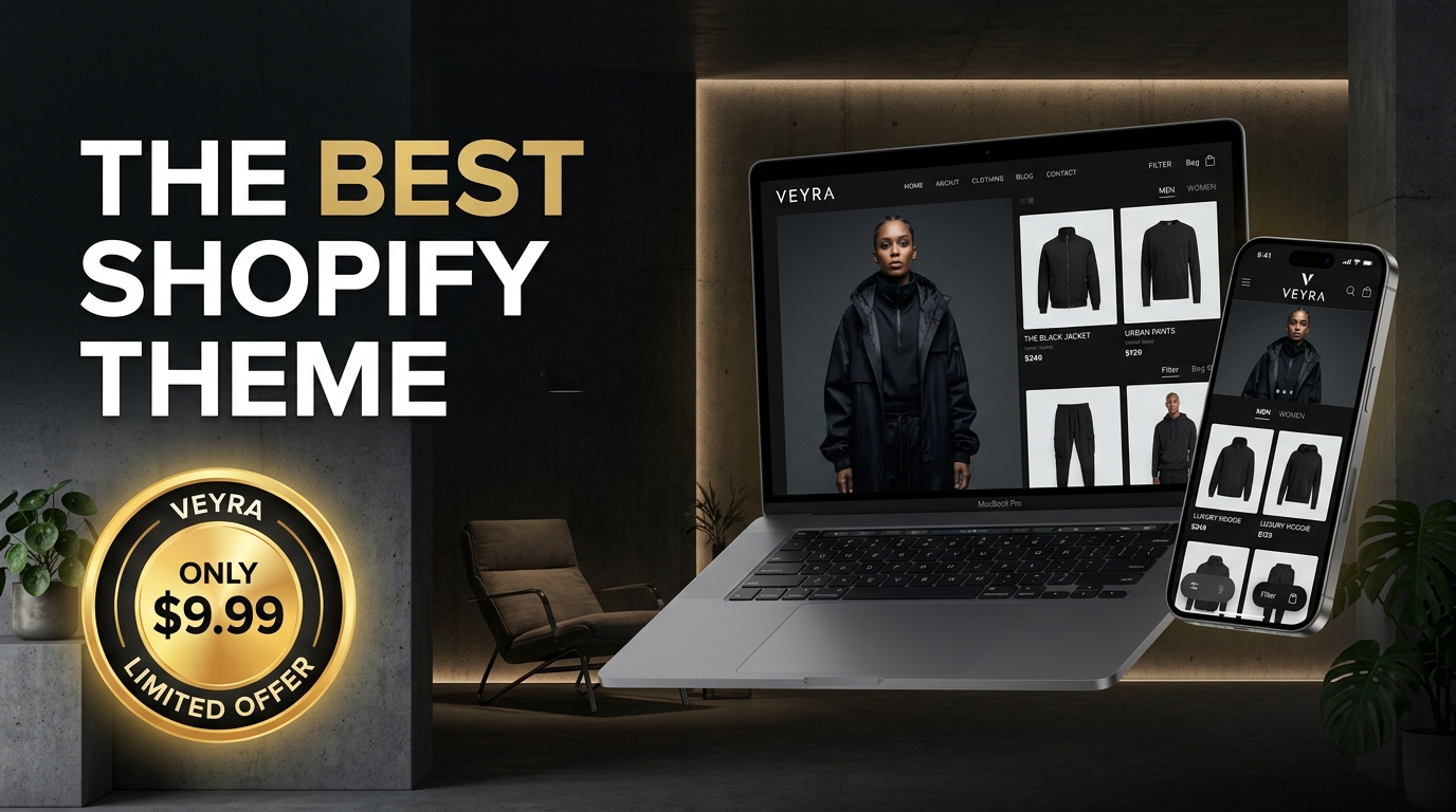 VEYRA 1.0 Shopify Theme For Streetwear Brands in 2026