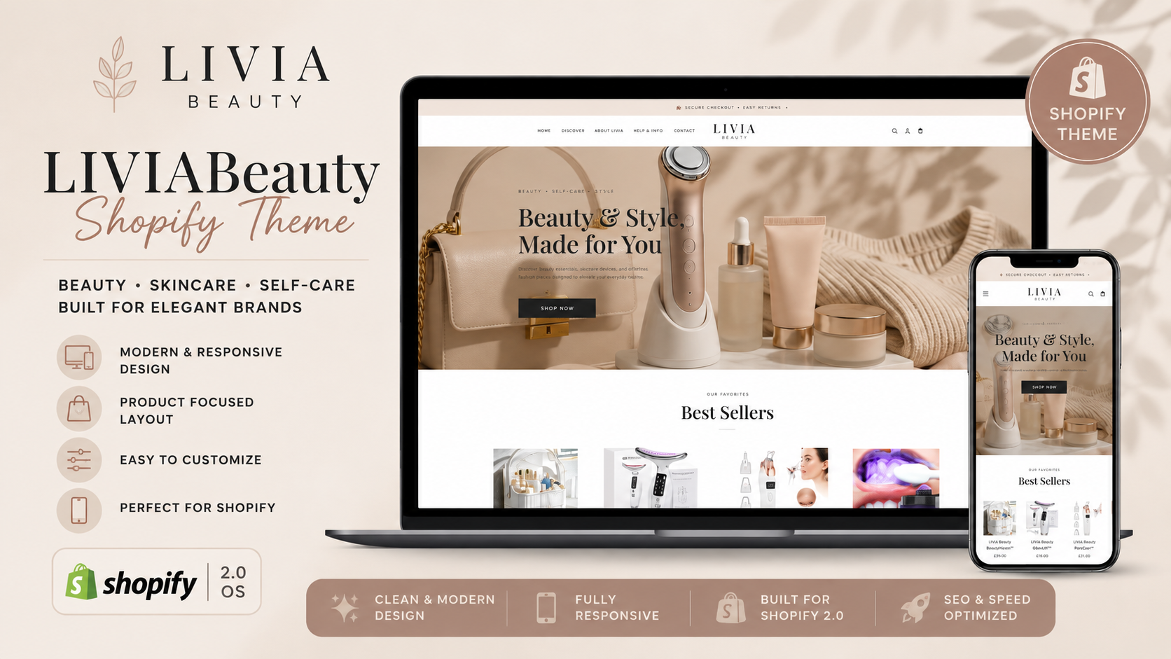 LIVIABeauty Shopify Theme